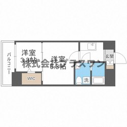 セレニテ谷町calmの物件間取画像